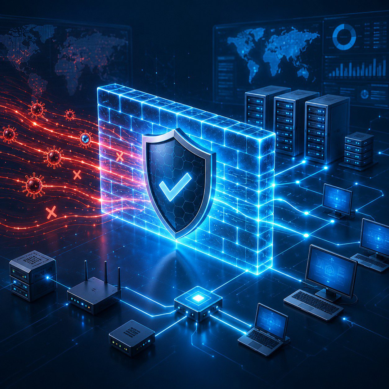 Cortafuegos para proteger sistemas informáticos