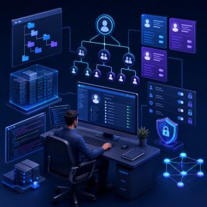 gestión de usuarios grupos y perfiles