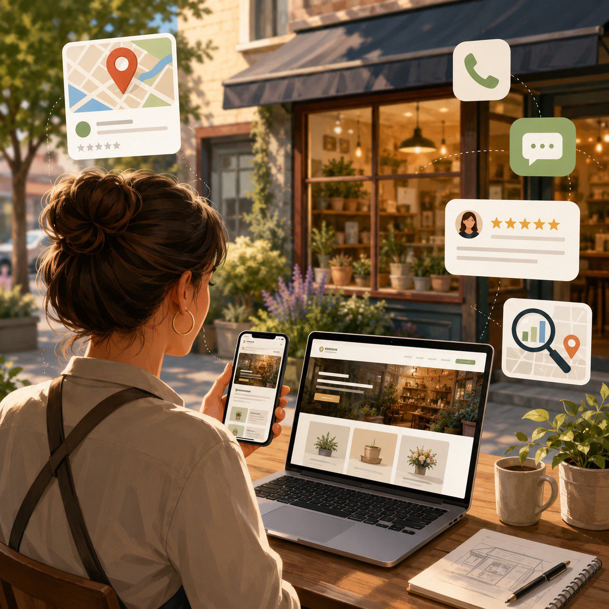 Web responsive para negocio local: convertir visitas en clientes