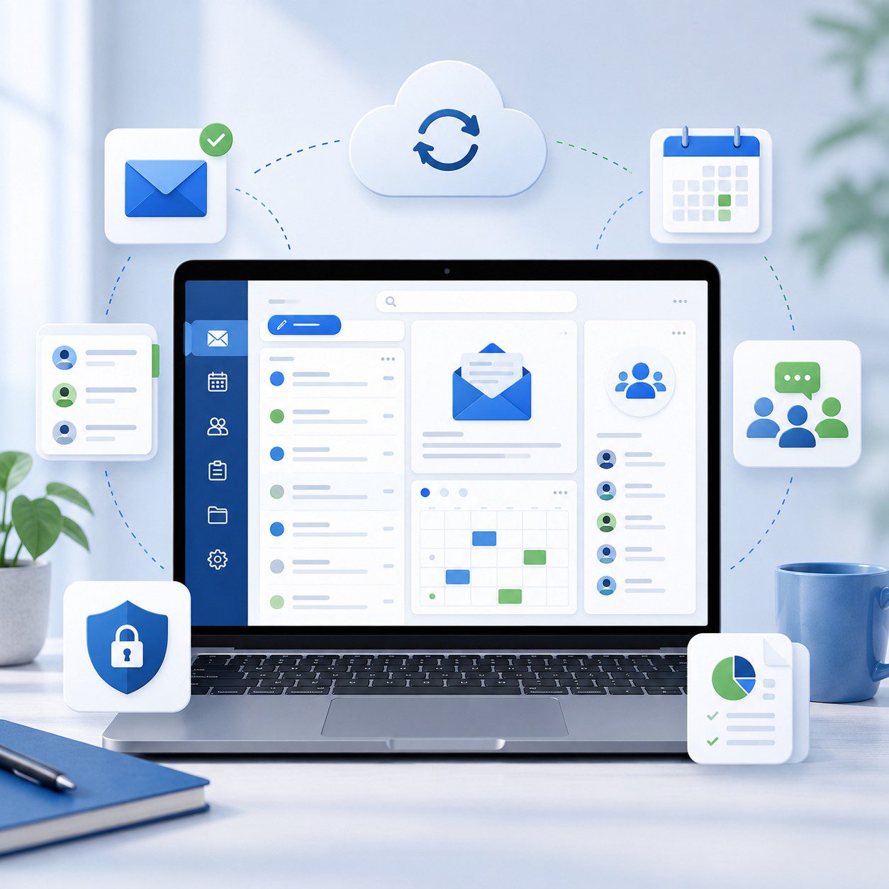 Webmail y groupware: guía de correo y colaboración