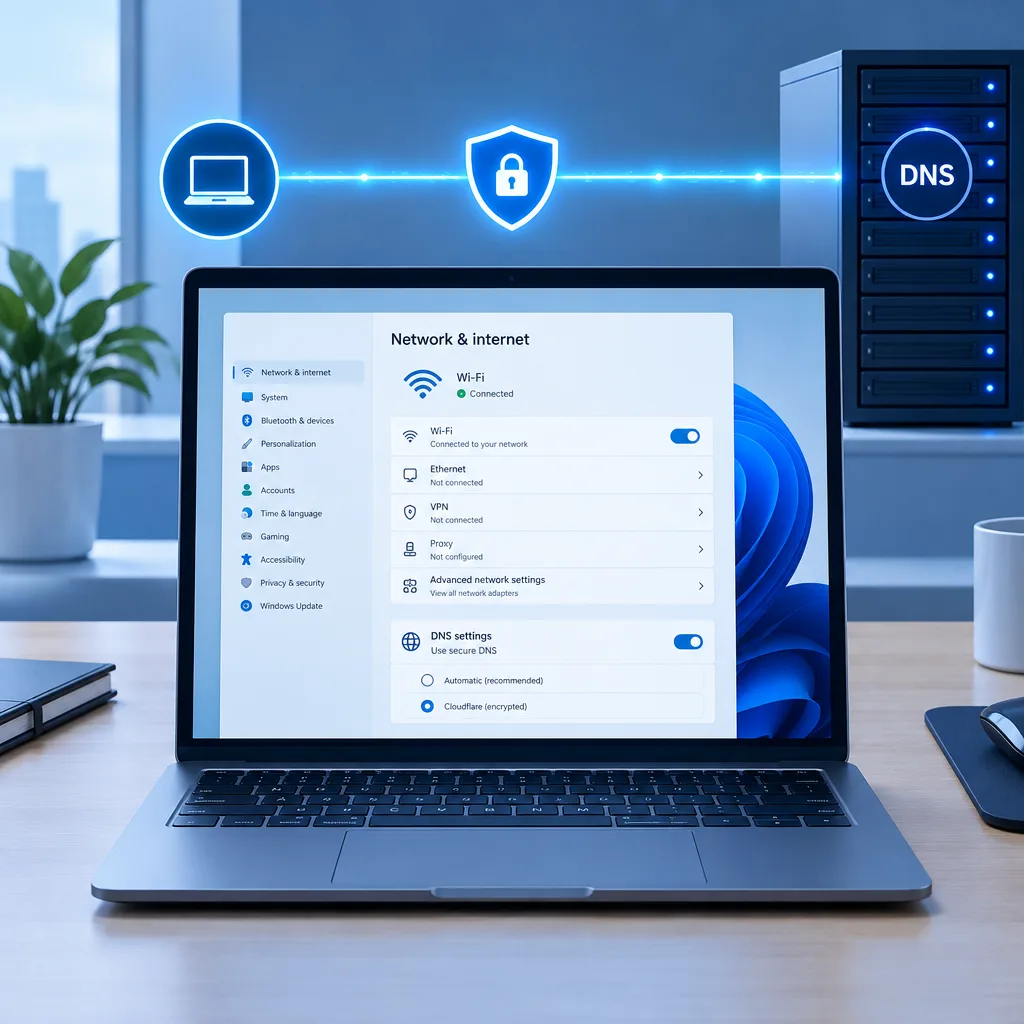Cómo activar DNS sobre HTTPS en Windows 11 y comprobarlo