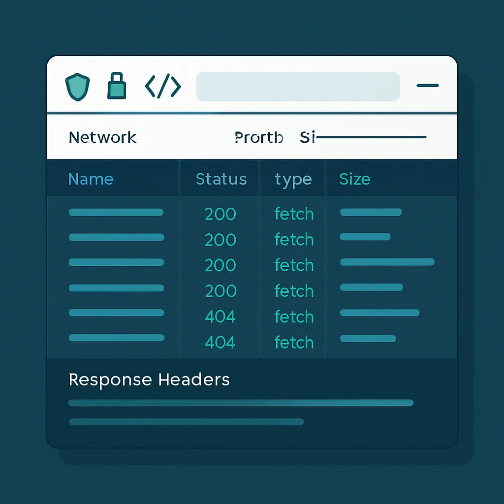 Cómo comprobar las cabeceras de seguridad de una web con DevTools